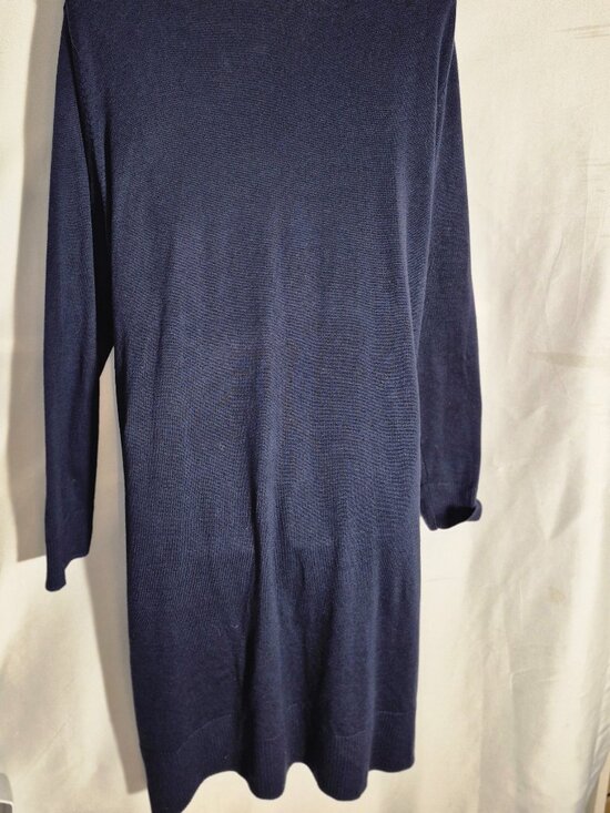 AMAZON ESSENTIALS Long open-front Cardigan sweater, Dark Blue in size XXL NWT - Picture 11 of 16